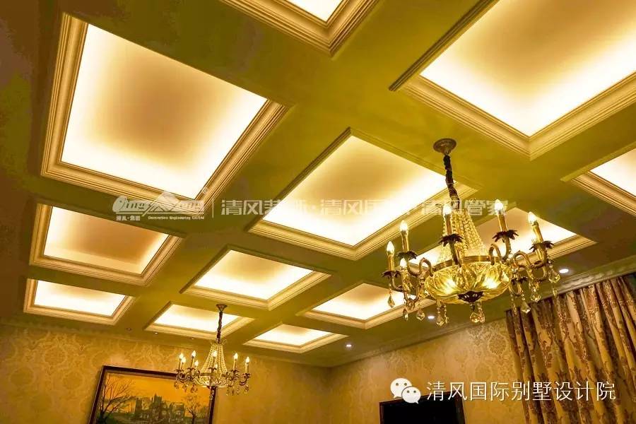 實拍清風裝飾，美式古典樣板房，體味得體有度的優(yōu)雅