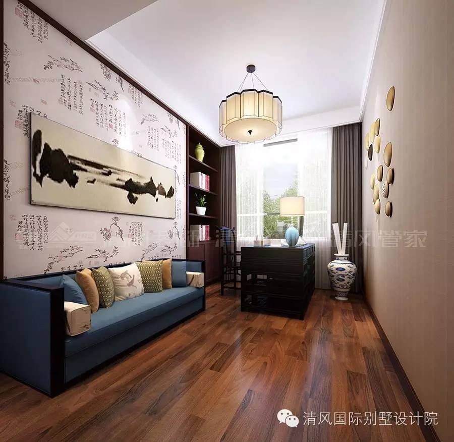 新中式家裝設(shè)計，在溫雅含蓄中，修身養(yǎng)性。