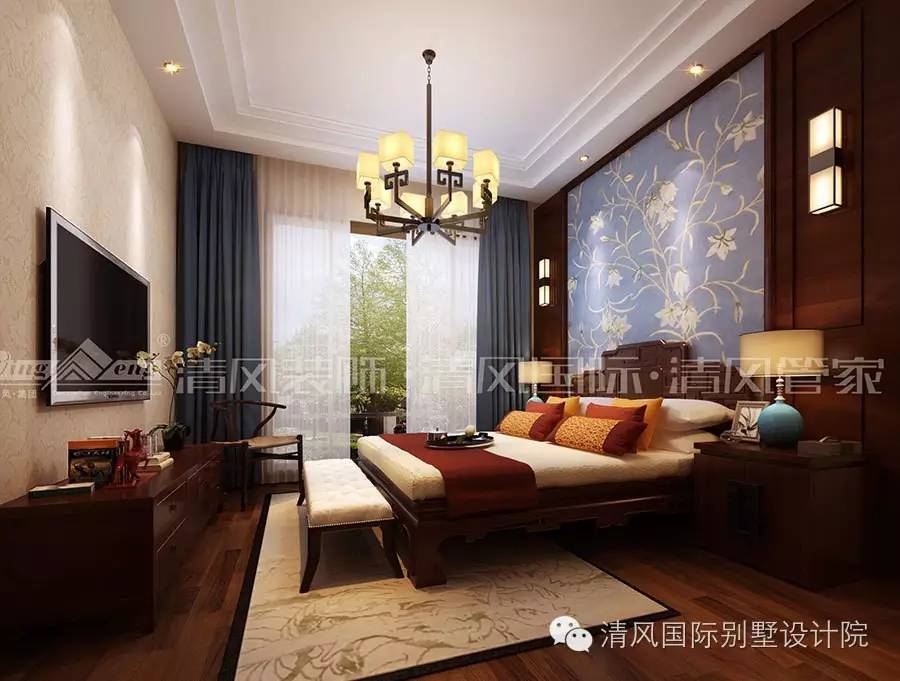 新中式家裝設(shè)計，在溫雅含蓄中，修身養(yǎng)性。
