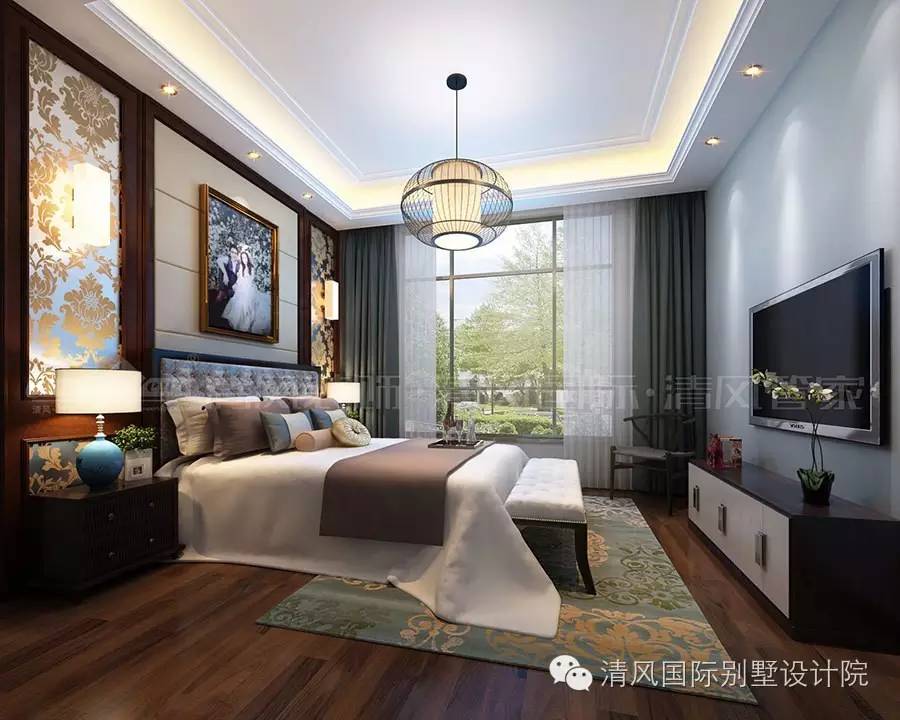 新中式家裝設(shè)計，在溫雅含蓄中，修身養(yǎng)性。