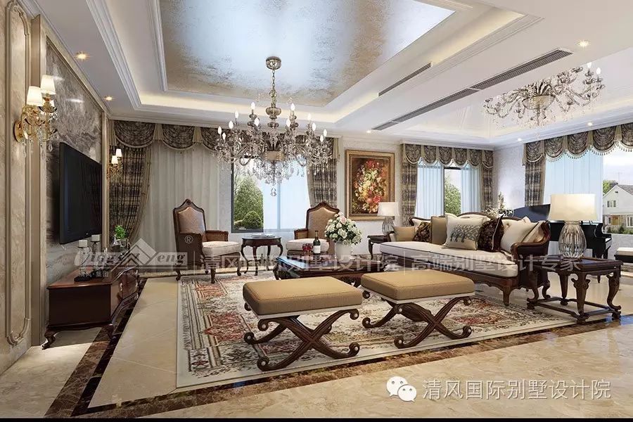 用美式家裝強(qiáng)大的包容性，表現(xiàn)生活中的優(yōu)雅、隨性。