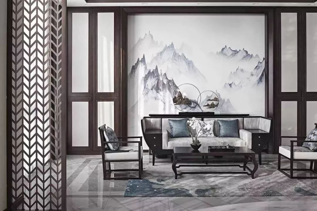 新中式的家，美的像住在畫里！