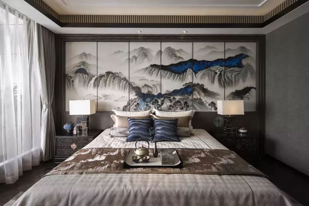 新中式的家，美的像住在畫里！