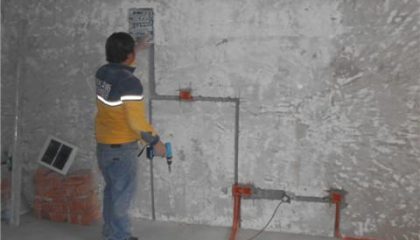 保利獨墅-蘇州清風(fēng)裝飾在建工地