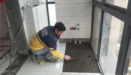 保利獨墅-蘇州清風(fēng)裝飾在建工地