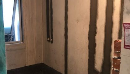 綠地中央廣場(chǎng)瓦工階段